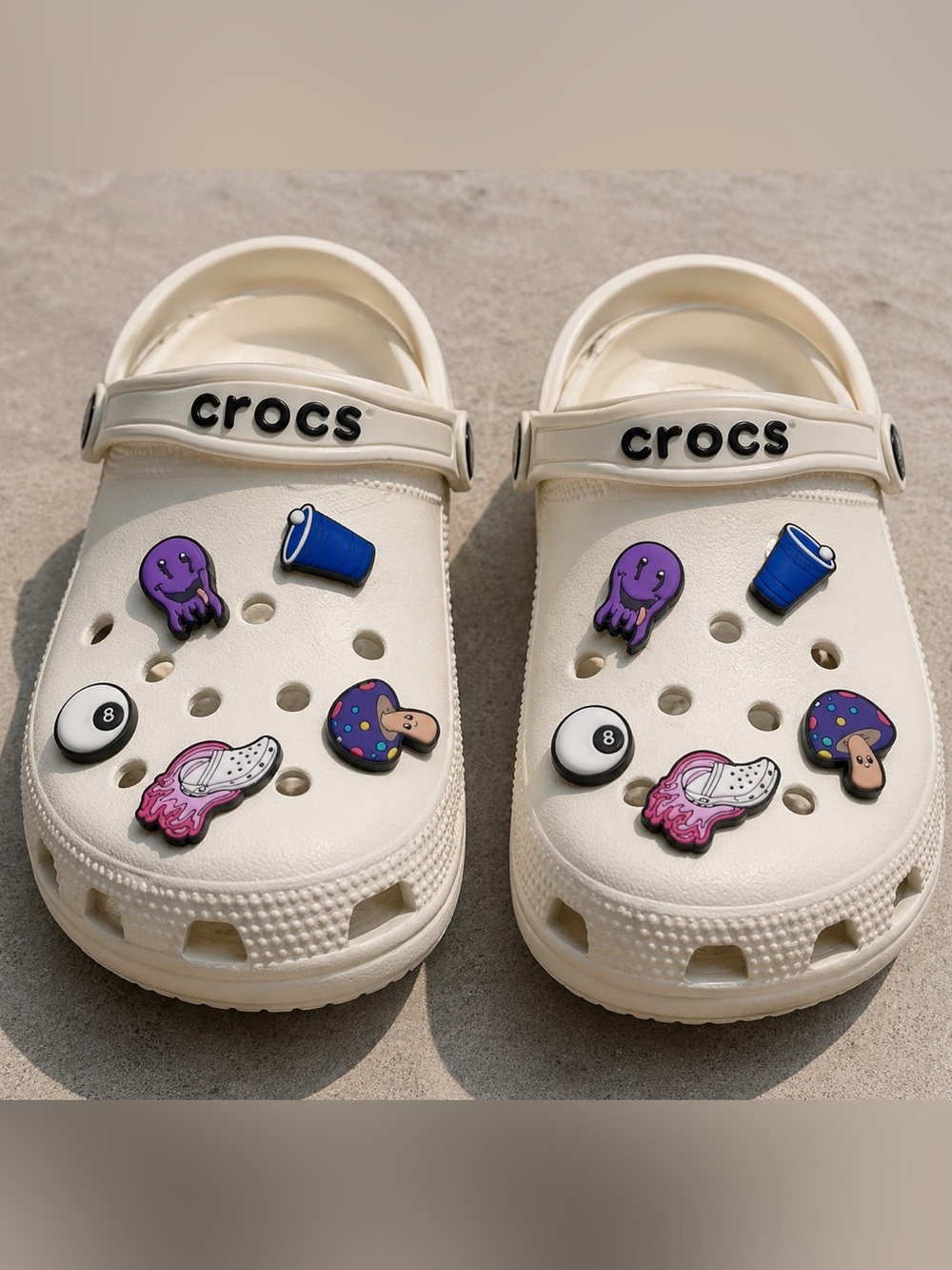 CROCS  Colorful Jibbitz Charms Set